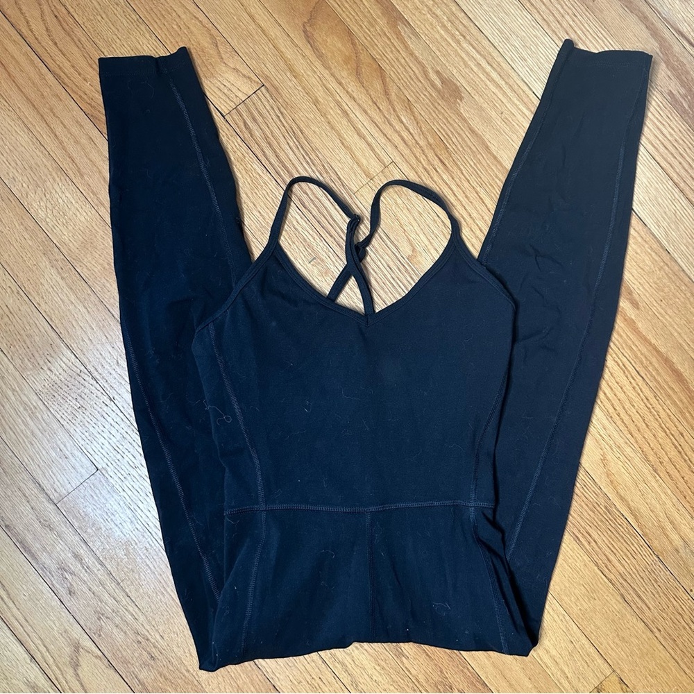 Old Navy Black Activewear Jumpsuit